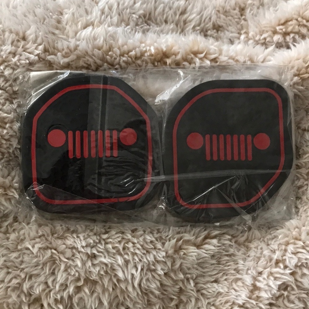 New set/4 car cup coasters